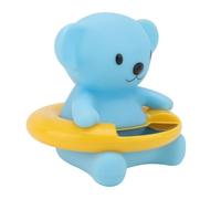 HEALLILY Bear Shaped Bath Thermometer for Water with Plastic Material and Smooth Hand Feeling, Adorable Cartoon Design Suitable for Bathing and Measuring Room Temperature