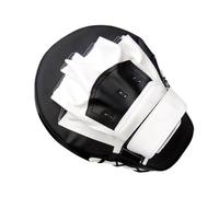 HEALLILY Black Pu Leather Martial Arts Punching Hand Pads Epe Sponge Protective Buffer, Lightweight Boxing Training Pad for Improved Reliability and Effective Coaching Practice
