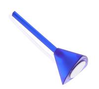 HEALLILY Blue Adhesive Base Pen with Spring Chain for Longterm Reliability, Abs Material Reception Pen for Signing Documents and Office Use