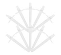 HEALLILY Bobbin Winders Sewing Machine Thread Holder Set 10Pcs ABS Plastic Spool Pins for Home Craft Sewing