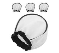 HEALLILY Camera Flash Diffuser Portable Cloth Material 4pcs Softbox Light Diffuser 3.9x3.7 Inch Soft Light Cover for Photography Equipment Compatible with Camera Flash Units for Portrait