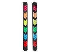 HEALLILY Car Safety Warning Stickers Suitable for Night Driving and Bad Weather 2pcs Reflective Epoxy Auto Stickers Waterproof Warning at Night for Rearview Mirror and Door