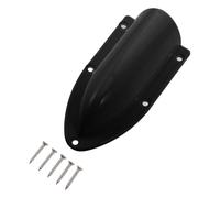 HEALLILY Clam Shell Cover Marine Floor Drain Cover Plastic Waterproof Universal Fit Easy Installation Mounting Screws for Yacht Vent Accessories