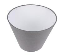 HEALLILY Deep Grey Cloth Lampshade for Table Lamp Simple Style Light Cover with Small Fabric Protective Shade for Ceiling and Wall Lamps Eye-Friendly Soft Lighting Accessory