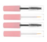 HEALLILY DIY Mascara Container with Wand 4Pcs Eyeliner Tubes and Lip Gloss Bottles 0.34 Fl Oz Portable Makeup Storage for Eyes Makeup and-The-Go Use Random Color