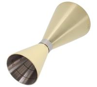 HEALLILY Double Cocktail Jigger 30ml 60ml Stainless Steel Bartending Tool with Measurement Marks Comfortable Grip Strong Construction Japanese Style Elegant Design for Home Bar Use