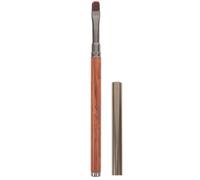 HEALLILY Dual-ended Nail Art Pen with Magnetic Functionality, Fine Brush and Doublehead Design, Elegant Brown Wood and Aluminum Material, Versatile Tool for Precise Nail Salon Painting