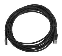 HEALLILY Elbow Accessory Computer for Cable Desktop Type-c and Phone USB Black Nylon and Copper Charging and Data Transfer for Vr Headset and Gaming Devices