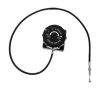 HEALLILY Exercise Bike Resistance Controller with 8-stage Tuning Mechanism and 60cm Cable, Plastic Precision Adjustment Knob for Smooth Resistance Control, for Home Bikes Maintenance