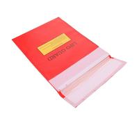 HEALLILY Fire Retardant Lithium Battery Storage Bag with PVC Material and Advanced Safety Protection for Safe Office and Home Use, Meets International Shipping Standards