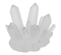 HEALLILY Fish Tank Crystal Aquarium Rocks - Large White Miniature Crystal Stone Ornament for Aquarium Landscape Decor and Winter Fairy Garden Accessories