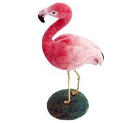 HEALLILY Flamingo Felt Animals Needle Felting Craft Kit - Complete Starter Kit with Felting Needles for Beginners