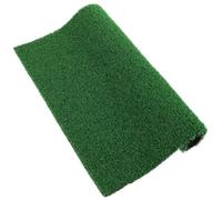 HEALLILY Floating Island Turtle Basking Platform 30x30cm Artificial Grass Turf Mat Plastic Ramp for Aquarium and Outdoor Tortoise Enclosure