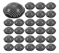 HEALLILY Flowerpot Bottom Mat 50Pcs Planter Hole Grid Mesh Pad for Soil Retention and Airflow for Bonsai Pots and Garden Planting