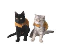 HEALLILY Funny Hot Dog Pet Costume Polyester Material with Elastic Neck and Easy On-off Design for Halloween Cosplay for Dogs and Cats and Fancy Dress Events