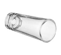 HEALLILY Glass Disinfection Cup for Eyelash Tweezers Cleaning with Reinforced Base and Ergonomic Arc, Nail Tool Organizer for Beauty Salon Use, Quick Glue Removal and Multi-tool Storage
