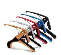 HEALLILY Guitar Electric Guitars Capo Acoustic Metal and Sturdy Zinc Alloy Construction Easy to Use for Altering Pitch and Holding Strings Tight for Future Musicians