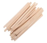HEALLILY Hair Removal Wax Sticks for Comfortable and Versatile Waxing Wood Waxing Sticks 100pcs Applicator round Edge and Applying Wax and Full Body Use