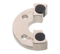 HEALLILY Half Moon Shaped French Horn and Euphonium Piston Valve Upgrade with Secure Installation and Effortless Key Action, Silver Metal and Plastic Musical Instrument Spare Parts for Band