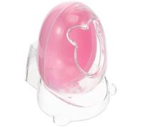 HEALLILY Hamster Sand Bath Box for Small Pets Plastic Toilet Container with Simple Elegant Design Beneficial to Pet's Health Sanitary Bath Tub Suitable to Put the Pet Cage Random Color