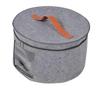 HEALLILY Hat Box and Non-woven Fabric Material for Travelling with Strong Bearing Capacity with Lid Large Hat Storage Organizer and Travel Simple and Convenient Design