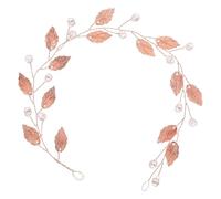 HEALLILY Headband Birthday Hair Leaf Rhinestone and Bridal Wedding Accessory Experience Elegant with Alloy Material Long-lasting Use Comfortable Wearing for Prom