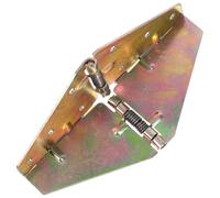 HEALLILY Heavy Duty Folding Table Hinge Iron Butterfly Hinge with Cross Spring Lock for Home and Formal Dining Occasions, Not Easy to Break with Long Using Life