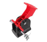 HEALLILY Heavy Duty Plastic Replacement Part for Stroller and Rattan Chair Wheel Brake System with Widened Rubber Surface and Built-in Silent Bearings, Anti-roll Flat Brake for Uneven
