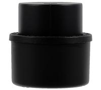 HEALLILY Inflatable Airtight Carbonated Beverage Bottle Cover, Leak-Proof Round Soda Bottle Stopper Cap, Black Press-to-Seal Soda Pop Cap for Parties and Home Use