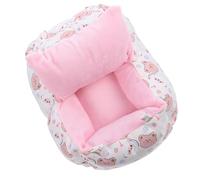 HEALLILY Insulated Cotton Pet Cage Bed with Sheltered Nest Design for Hedgehogs and Small Pets Adorable Pattern Winter Sleeping Bed