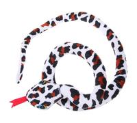 HEALLILY Interactive Leopard Print Snake Cat with Catnip Plush Chew for Indoor Cats and Kittens Sturdy Pet and Biting Enrichment