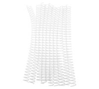 HEALLILY Loose Leaf Binder Rings Metal Loops Spiral Binding Coils 10pcs for Notebook and Document Organising Suitable for Office and School Use