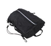 HEALLILY Mesh Paddle Board Deck Bag with Buckle Portable Sup Storage Organizer Pouch for Surfboard Kayak Outdoor Use Quick-Dry Ventilated Nylon Carry Bag for Paddleboard Accessories