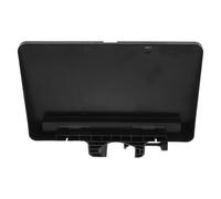 HEALLILY Microphone Stand Holder Tray for Dynamic Recording Setups with Compartmentalized Sections, Black Plastic and Metal Construction, Adaptable Accessory Platform and Music Sheet