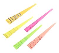 HEALLILY of Assorted Colour Origami Paper Star Strips Practical Paper Material 10 Bags 38pcs Per Bag Random Color for Crafts for Party Decoration and Celebration Use