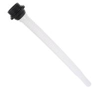 HEALLILY Plastic Fuel Can Spout with Built Strainer and Sealing Washer Nozzle for Gasoline Kerosene Flexible Multi-fuel Pouring Spout with Compact Design for Easy Transport