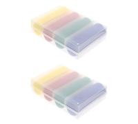 HEALLILY Poker Chips Sturdy Material 320pcs Blank Poker Chips with Sorting and Math Learning Features for Cards Games and School Use and Students