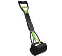 HEALLILY Portable Dog Poop Scooper Keeps You from Bending with Handle and Foldable Design, Abs and Pp Material, Rotatable Scoop for Yard Use for Pet Owners and Other Pets
