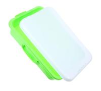 HEALLILY Portable Handheld Sand Tray for Lid Small Sandbox Storage Box for Indoor and Outdoor Play Sturdy Plastic Sandpit Organizer Container