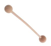 HEALLILY Pottery Throwing Tool Pottery Rim Shaping Tool for Artists Beginners Khaki Wood Material Smooth Rims Effortless Control for Clay Sculpting Sessions Creative Projects