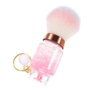 HEALLILY Powder Foundation Tool Gas Tank Shaped Brush Portable Travel Makeup Brush Key Chain for On-the-go Makeup Application