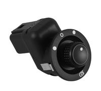 HEALLILY Power Mirrors Control Switch Button for Front Driver Side Door, Black Abs Material, User-friendly Control with No Modifications Required, Compatible with Rearview Mirror for Car