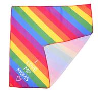 HEALLILY Pride Day Pet Bandana for Small to Medium Dogs and Cats, Rainbow Polyester Dog Bandanas with Snug Fit and Comfortable Design for Special Occasions and Casual Outings