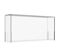 HEALLILY Protective Case with Openings for Wires Dustproof Acrylic for Game Console Sturdy Storage Box Suitable for Display on The Game Table