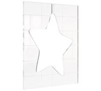 HEALLILY Quilting Template Easy to Use Guidelines Acrylic Star Shaped Quilting Tool for Patchwork and Embroidery for Fabric Crafts and Beginners
