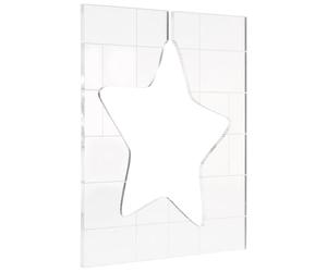 HEALLILY Quilting Template Easy to Use Guidelines Acrylic Star Shaped Quilting Tool for Patchwork and Embroidery for Fabric Crafts and Beginners