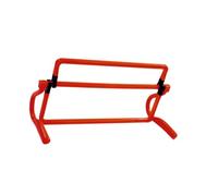 HEALLILY Red Training Hurdles for Football Drill Equipment and Soccer Exercise Equipment Pp Material Agility Hurdle for Fast Feet Training and Jumping Exercises for Athletes at Track