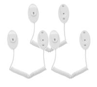 HEALLILY Remote Control Retractable Tether with Adhesive Cable Hooks 3 Pcs Material, Lost Feature, Simple to Install, White Colour for Tablets for Home and Office Use