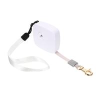 HEALLILY Retractable Dog Leash Easy to Carry with Wrist Strap 2m Length Lightweight Plastic and Nylon Material Random Color for Small Dogs to 5kg for Daily Walks and Training