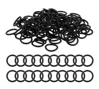 HEALLILY Rubber O Wear-resistant and Stable Installation 100pcs for Electric Guitar Knob Accessories Guitar Parts for Music Competition and Grading Examination